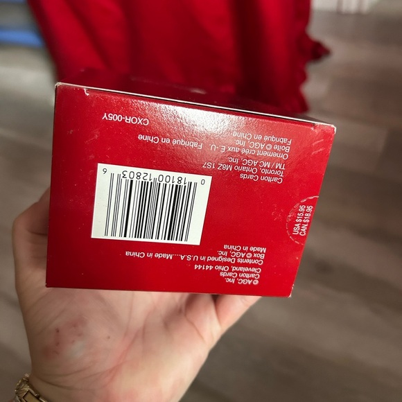 4/$50 Carlton Cards Angel Ornament - Red and Blue with Gold Accents 😇 - Picture 5 of 7